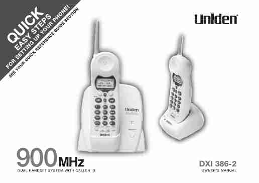 Uniden Cordless Telephone DXI386-page_pdf